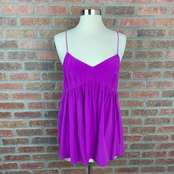 Madewell Tops - NWT Madewell Silk Swing Top, Sz M